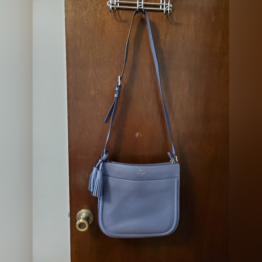 Kate Spade NY Lilac Leather Crossbody Bag